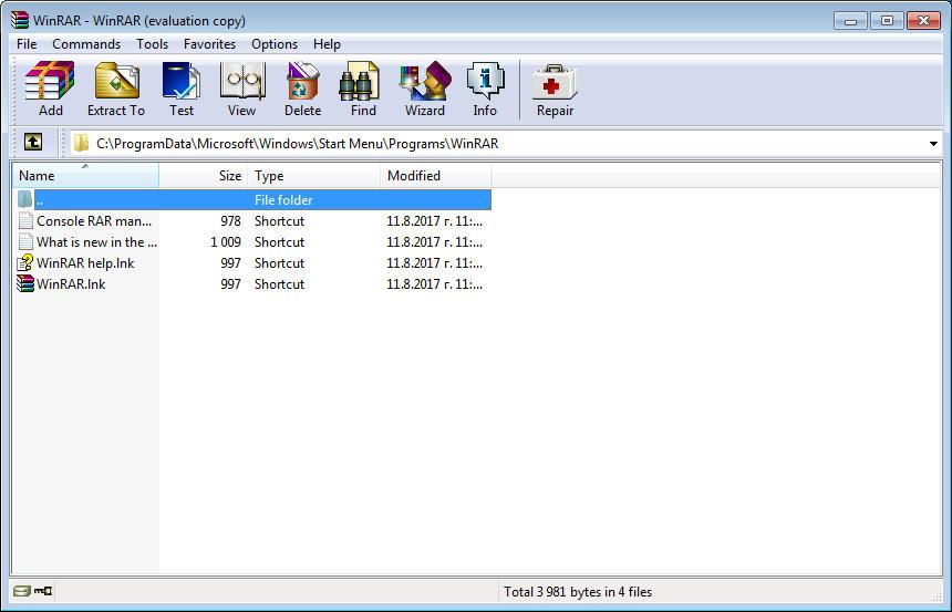 winrar file download for pc